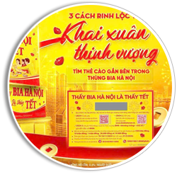 BlueSea tiếp tục đồng hành cùng Bia Hà Nội triển khai CTKM “Thấy Bia Hà Nội Là Thấy Tết” 