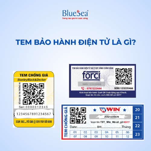 Tem bảo hành điện tử là gì? 